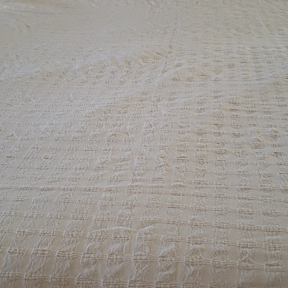 Eco-ordinates Cotton Textured Full Size Duvet Cover